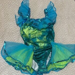 4T Mermaid Dance outfit